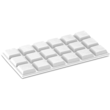 Tope Multiuso 12X12X 5Mm Adh Bl Inofix 18 Pz