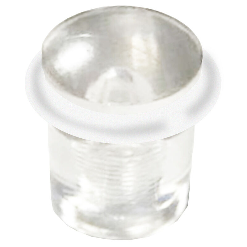 

Tope para puertas transparente con taco y tornillo 20x28 mm. (Köppels T1006T) (Blíster)