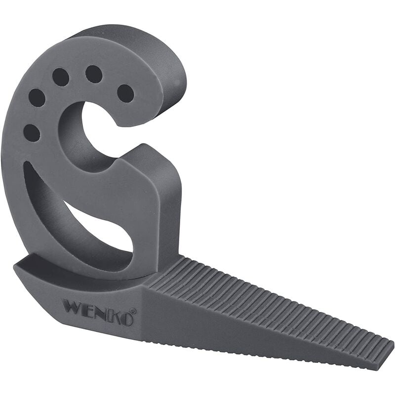 

Tope para puertas y ventanas de plastico en color gris 11,8 x 7,7 x 2,5 cm - Wenko