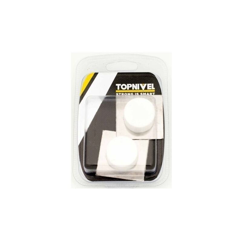 

Tope Puerta 45X45X20Mm Adhesivo Bl Clasico 2 Pz - Nivel