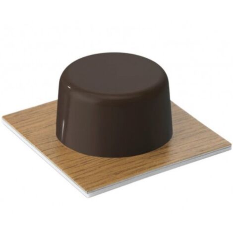 TOPE PUERTA ADH.BASE INOX.MARRON - EHLIS