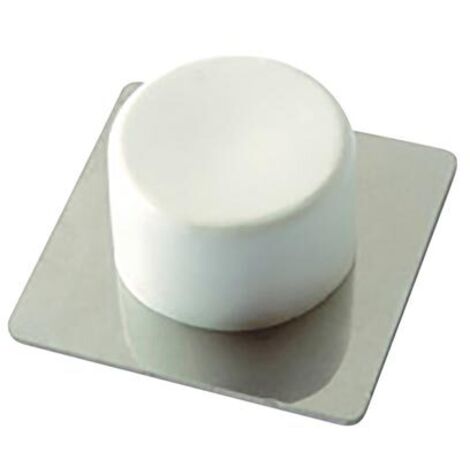 TOPE PUERTA ADHESIVO BLANCO (2U) -  BRINOX