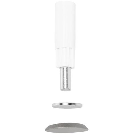 tope puerta embutir modelo stoppino-2 acabados gris, negro y blanco acabado gris metal