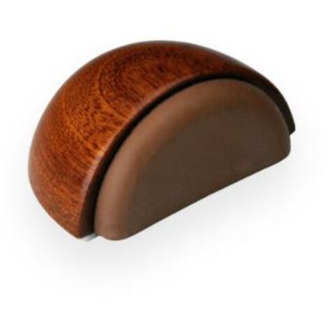 Tope Puerta Madera Caucho 24x48x35mm Sapelly Adhesivo Inofix