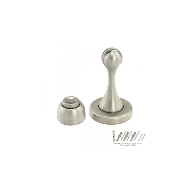 

Tope puerta retenedor magnetico extrafuerte acero inoxidable para pared y suelo