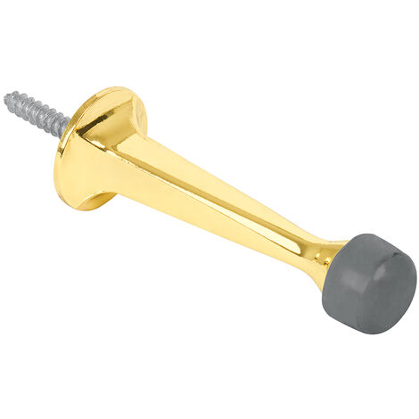 Tope recto para puerta - Latón