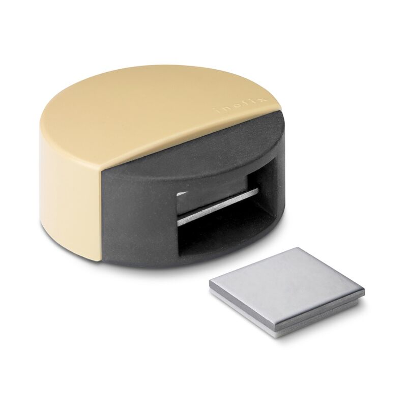 

Tope adhesivo y retenedor magnético Beige 2037 - Inofix