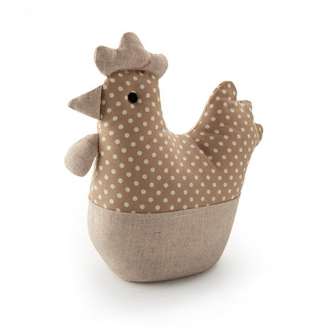 TOPE TEXTIL SUJETAPUERTAS 1kg GALLINA BEIGE. INOFIX