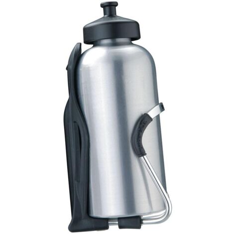 TOPEAK Modula Cage II Flaschenhalter schwarz silber