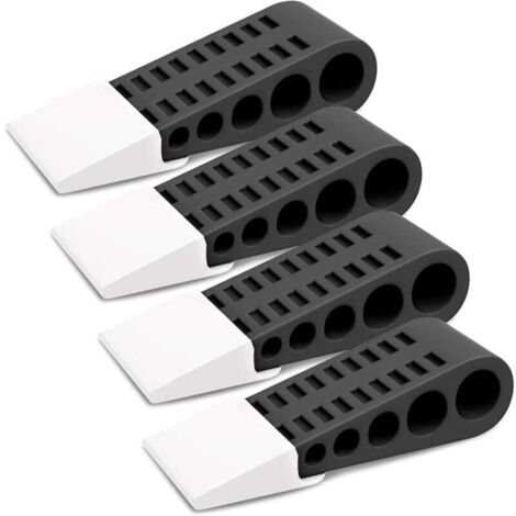 topes de cuña de goma para puerta de suelo o de baldosas.