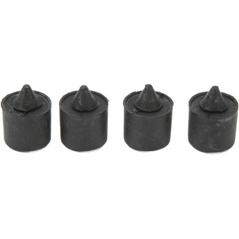 Topes de goma para puertas, 16,5 mm, juego de 4 topes para Lincoln Mark LT 2006-2008, Mariner 2005-2007, Ford Ranger 2004-2011, antivibración y duraderos.