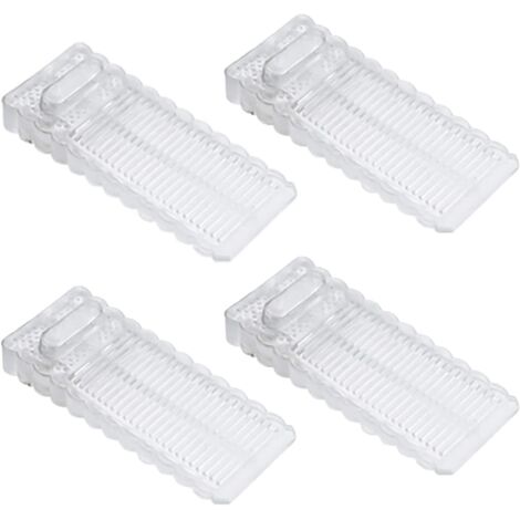 Topes de puerta de silicona, protectores de esquina, topes para puertas traseras de oficinas en casa, topes anticolisión para todo tipo de suelos, transparentes