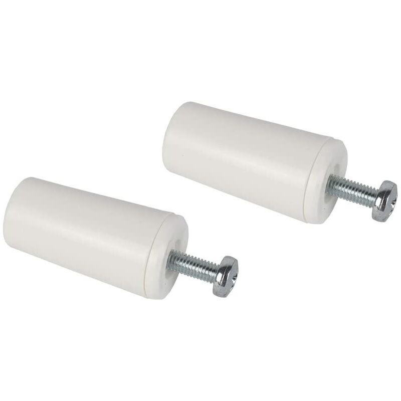 

Topes Persianas Medida mm:40 Color Blanco Contenido Blister de 2 unidades