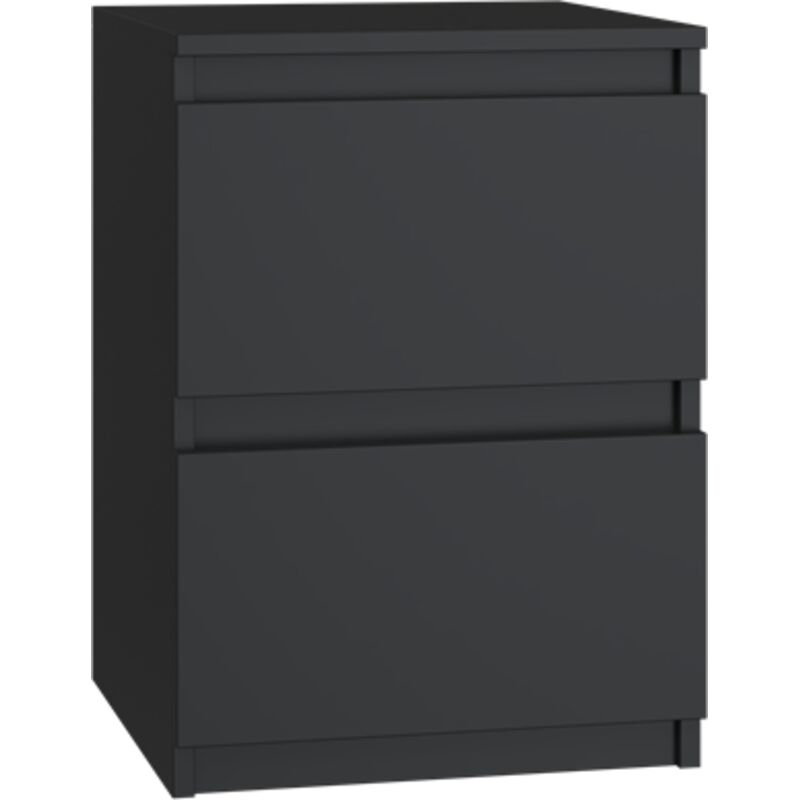 Worktop Express - Table de chevet Malwa M2 noir Worktop Express - Table de chevet Malwa M2 noir