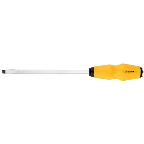 Topex - Cacciavite piatto per percussione 8x200 mm - robusto e durevole