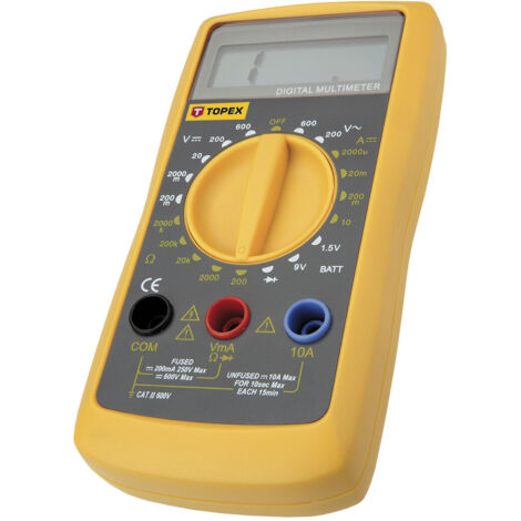 TopEx - Multimeter: Spannung, Strom, Widerstand