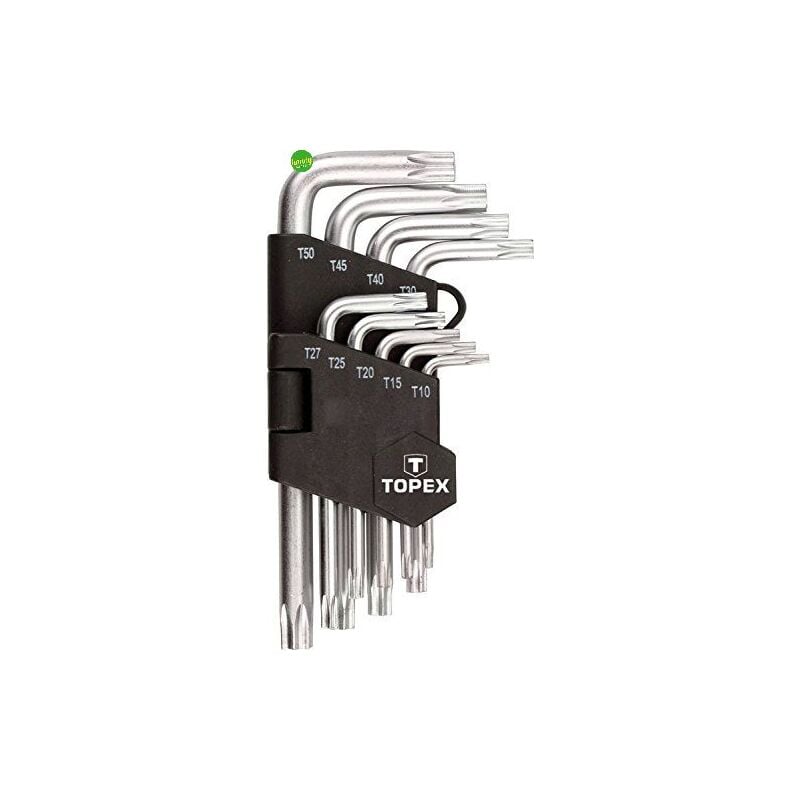 Chiave torx serie corta Topex cromo vanadio