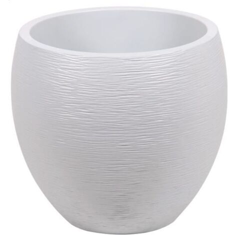 Topf Ei white PM - Durchmesser 50 x 45 cm 46L - Eda Kunststoff