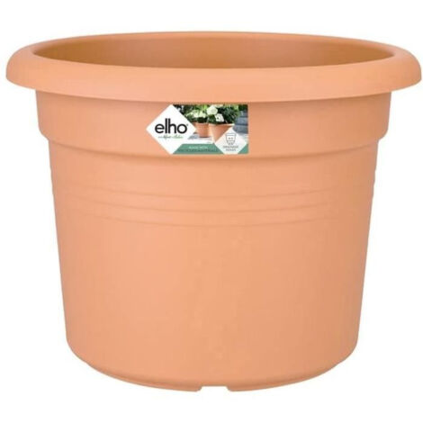 Topf Zylinder Green Basics D.45cm Terrakotta Sanft - Elho
