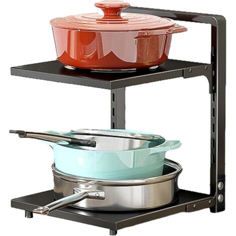 Topfregal tag re casseroles en m tal pour charges support de