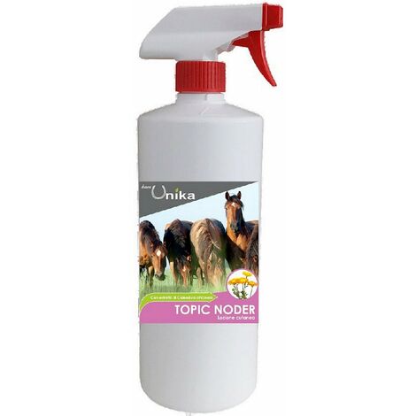 TOPIC NO DER spray pour le pelage des chevaux sujets au grattage et au frottement 500 ml