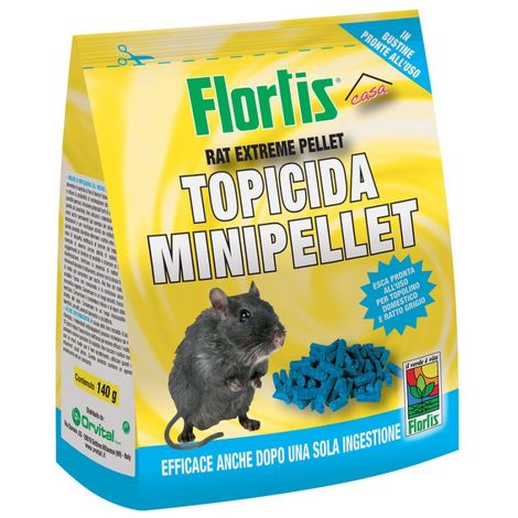 ORVITAL S.P.A. TOPICIDA ESCA IN PELLET BUSTA 140GR