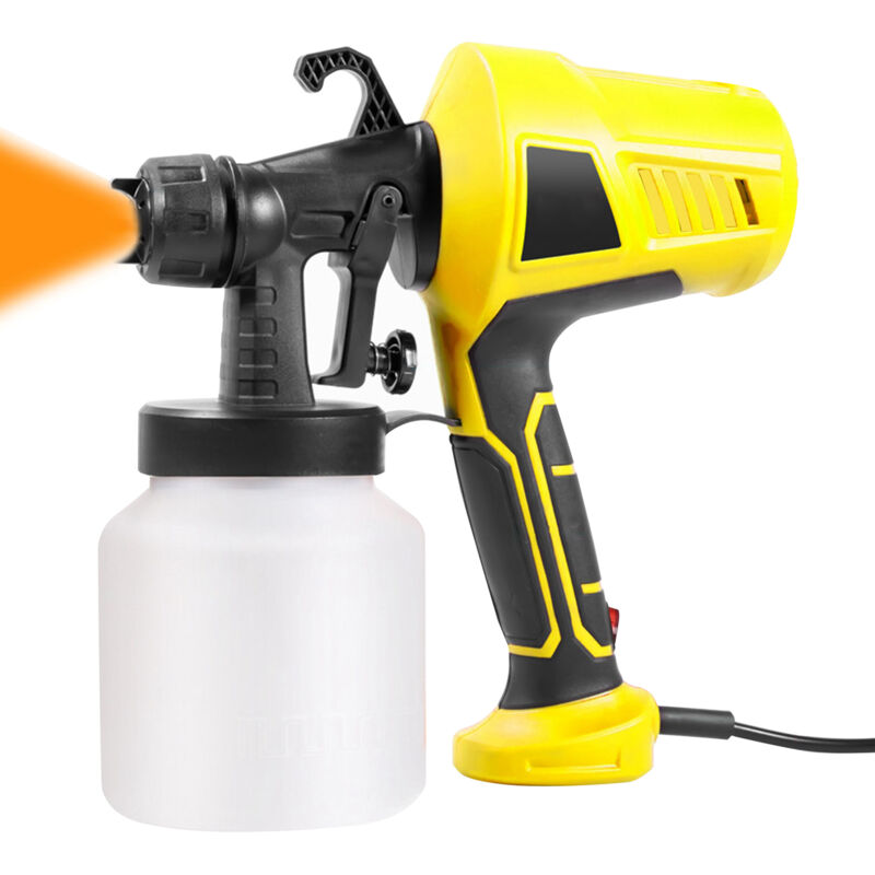 Topiky - Pistolet a Peinture hvlp 500W, Pistolet Peinture, Airless Peinture Débit d'air et de Peinture réglable, Pistolet à Peinture Électrique