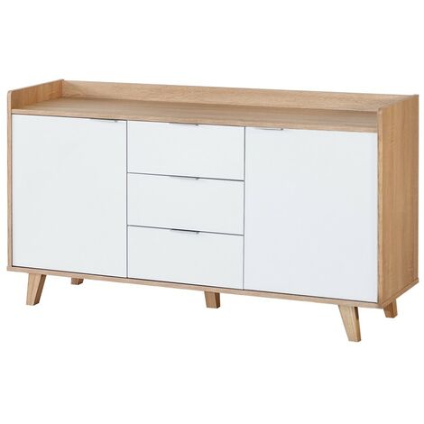 TOPKIT  
Buffet avec 2 portes et 3 tiroirs 2170 Buffet Buffet  Buffet de salle à manger  chêne blanc