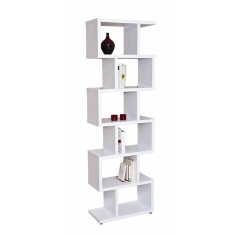 TOPKIT Florida 6360 | Étagères de salon | Séparateur de pièce |Étagères décoratives | Blanc