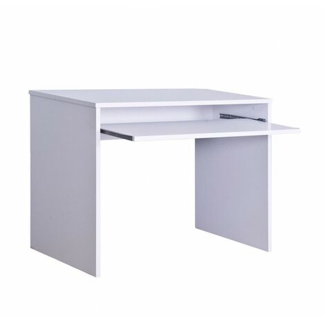 TOPKIT |Table de bureau Madrid 900 |Petite table d'ordinateur|Table pour petits espaces | Chêne