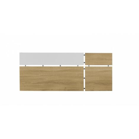 TOPKIT | Tête de lit 1050 2152 |Tête de lit| Tête de lit en bois | chêne blanc