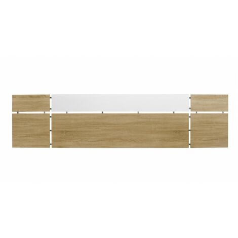 TOPKIT |Tête de lit 1600 2156 |Tête de lit| Tête de lit en bois | chêne blanc