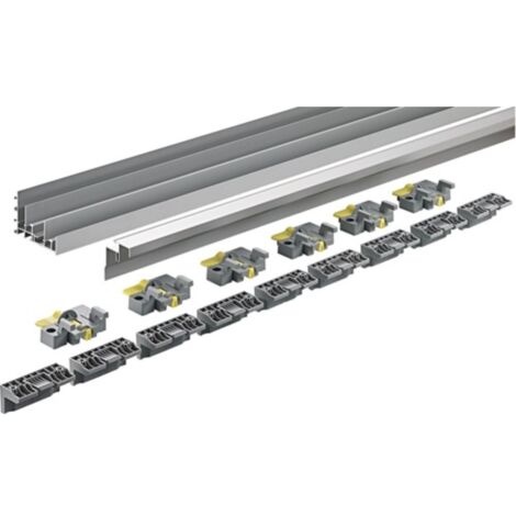 TopLine XL 4000 mm argento HETTICH