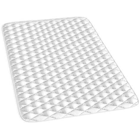 Novilla Topper 140x190, Topper Matrimoniale Materasso Memory Foam 5cm,Topper  Tessuti Ottima Traspirabilità con 4 Angoli Elastici Rivestimento, Rigidità  Media Traspirante Bianco : : Casa e cucina