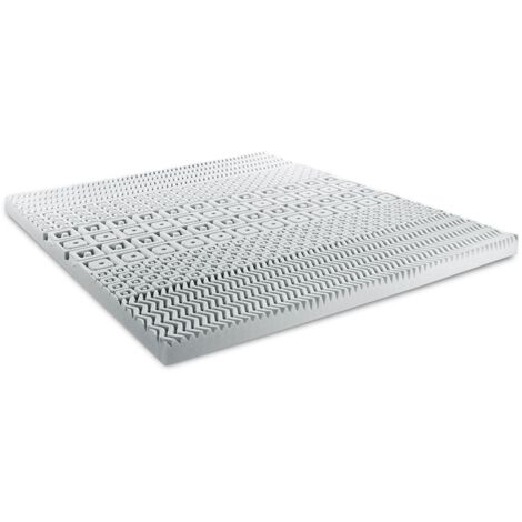 Topper colchón blanco 180 x 200