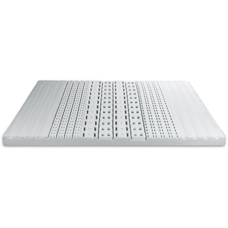 Topper colchón blanco 90 x 190