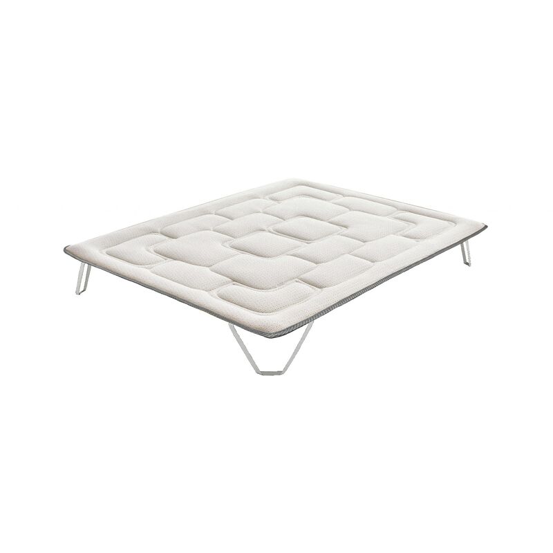

Topper Sobrecolchon Luxury Gold de 70 x 200 para Cama 70 con Visco Blue Gel y Acolchado de Espuma