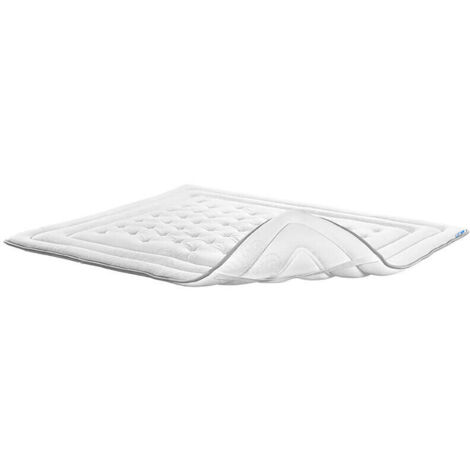 Topper Magnum Algodón Natural HR SuperSoft Confort Extra Suavidad Efecto Nube Transpirable Fijación Segura Altura 5 cm 160 x 190 cm