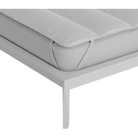IL GRUPPONE Topper Trapuntato Correttore Materasso Made In Italy Anallergico Bianco - Singolo 80x195cm