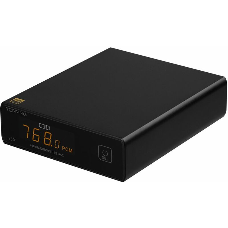 

E30 USB DAC MINI Decodificador HIFI AK4493 XU208 32bit / 768k DSD512 Operacion tactil con decodificador de alta resolucion con control remoto