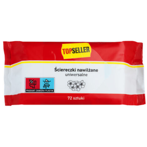 TOPSELLER Universal Feuchttücher 72 Stk.