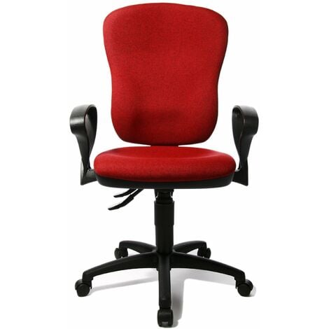 Topstar 8180SG21 Point 80 Sedia Ufficio Girevole, Rosso