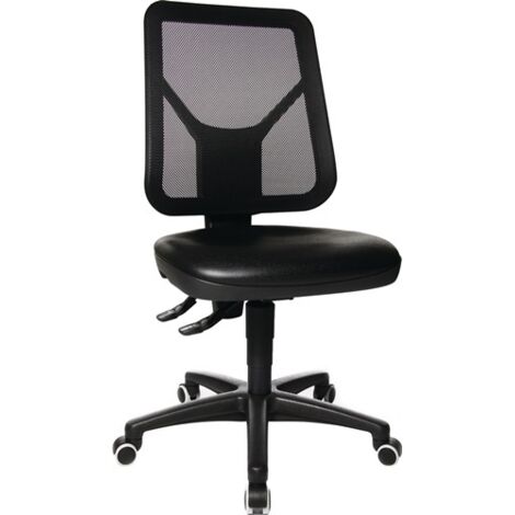 Topstar Arbeitsdrehstuhl TEC 80 C Bodengleiter + Fußring - 73280PU0T