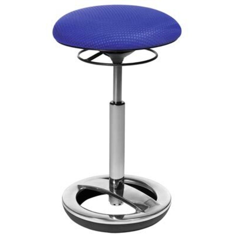Certeo Hocker Sitness High Bob | Blau | Topstar Hocker Und Stehhilfen Stools And