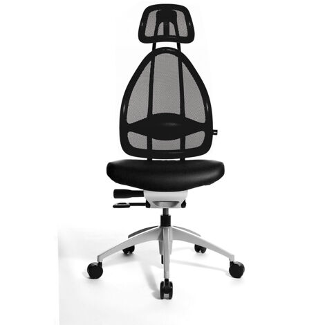 Topstar, Siège de bureau design avec appuie-tête et dossier à