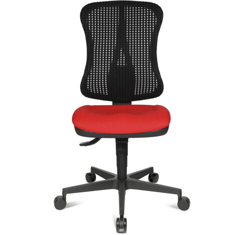 Topstar, Siège de bureau ergonomique à assise galbée, sans