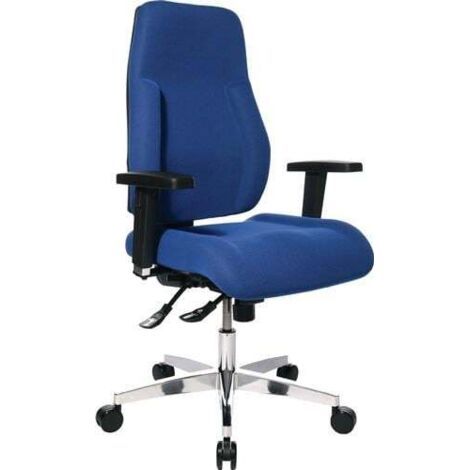 Topstar Siège de bureau pivotant avec mécanisme synchrone ponctuel - PI990BC6