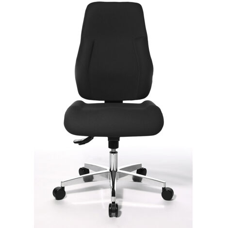 Topstar, Siège de bureau pivotant, piétement en aluminium,