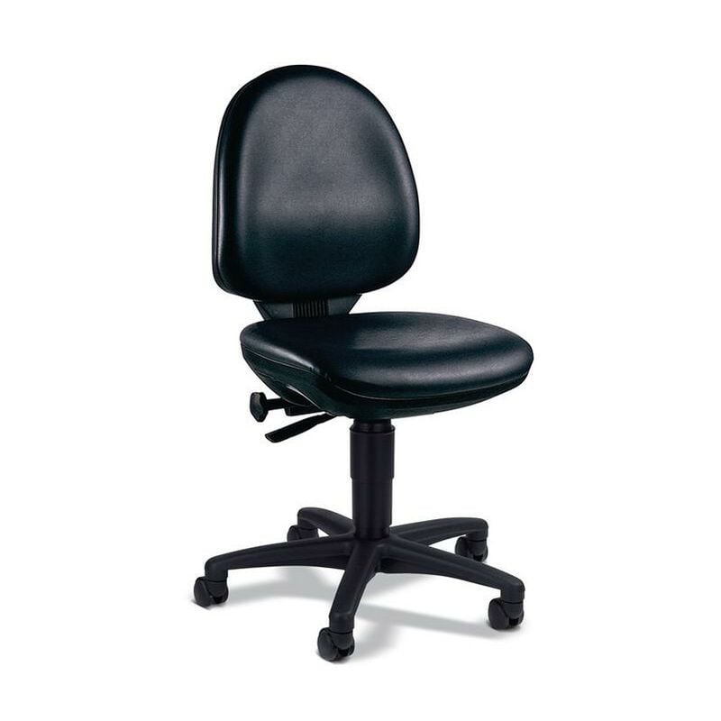 Topstar - Chaise d'atelier pivotante tec 50 rouleaux rembourrage similicuir 420-550 mm