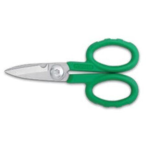 TOPTUL SBAA0414 FORBICI ELETTRICISTA ANTISCIVOLO mm140 TAGLIO 42 TAGLIO CAVI 22mm